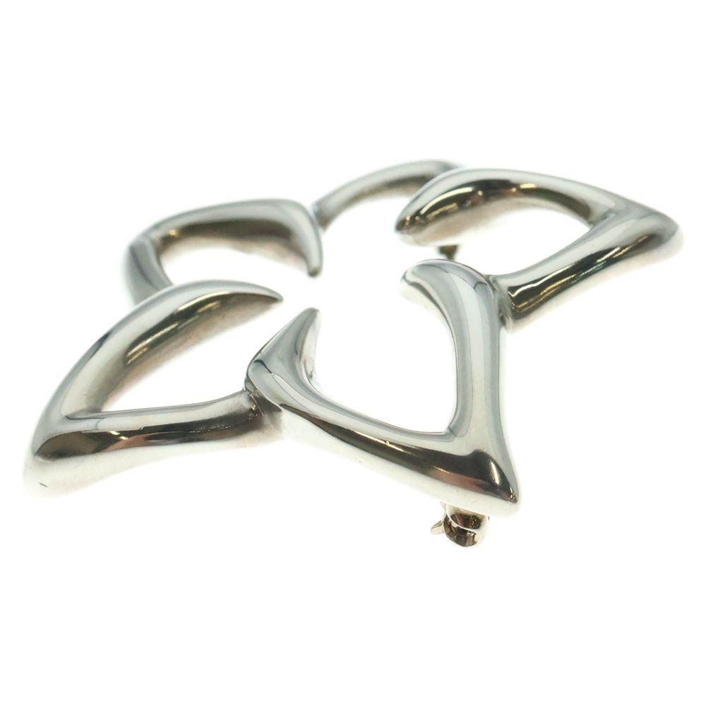 TIFFANY-Co ティファニー プルメリア ブローチ ピンバッジ シルバー SV 925 15.6 g