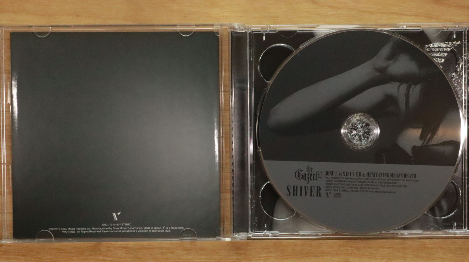 国内盤CD☆ザ・ガゼット/the GazettE□ SHIVER(初回生産限定盤