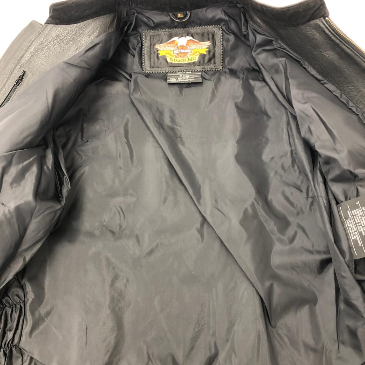 HARLEY DAVIDSON ハーレーダビッドソン シングル レザージャケット