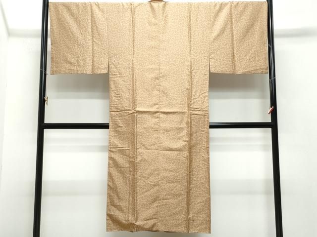 平和屋着物○男性 長襦袢 袷 唐草文 正絹 逸品 DAAZ7064ud