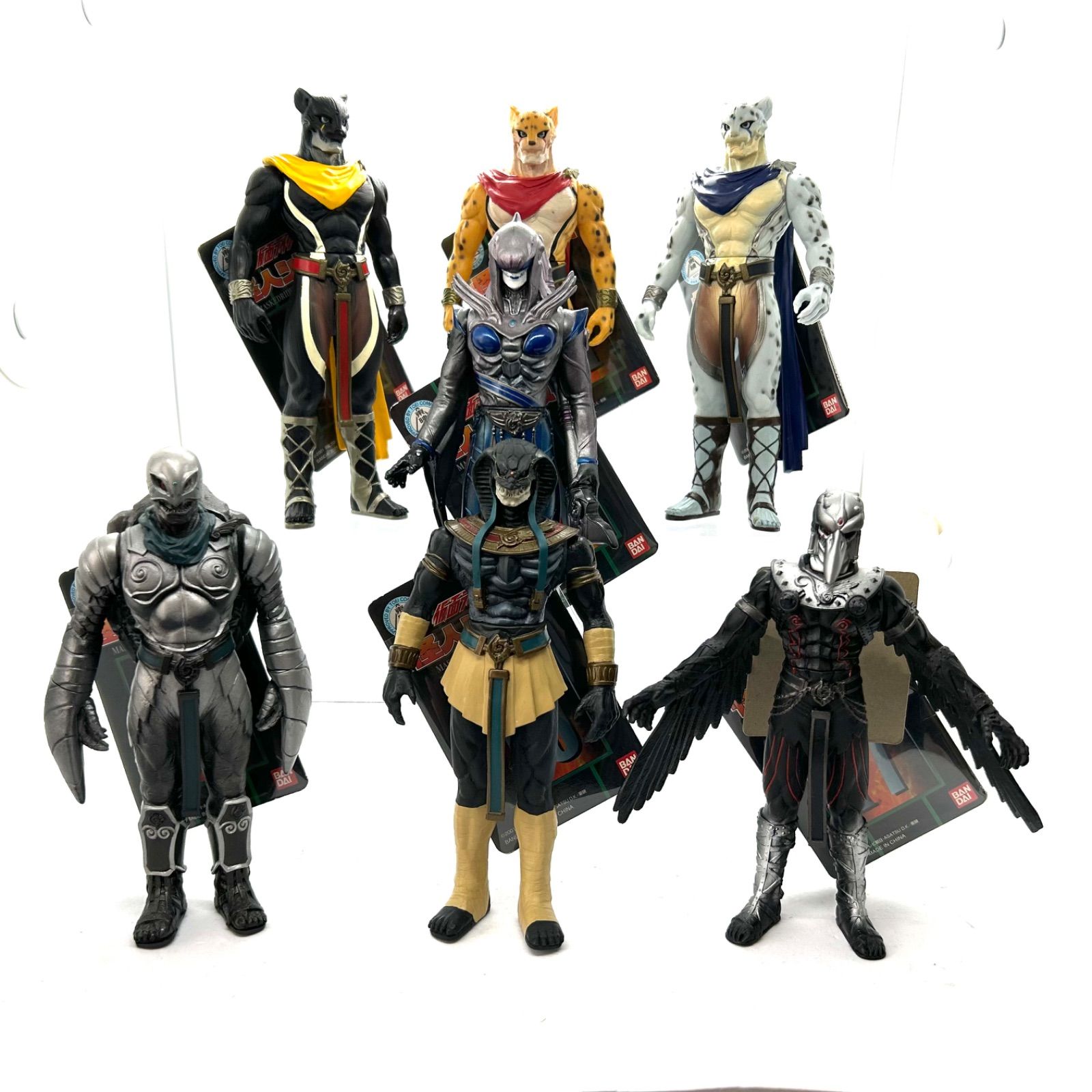 BANDAI - ライダー怪人シリーズ『仮面ライダーアギト』より限定品2体含む全7種 ライダー怪人シリーズ『仮面ライダーアギト』より限定品2体含む