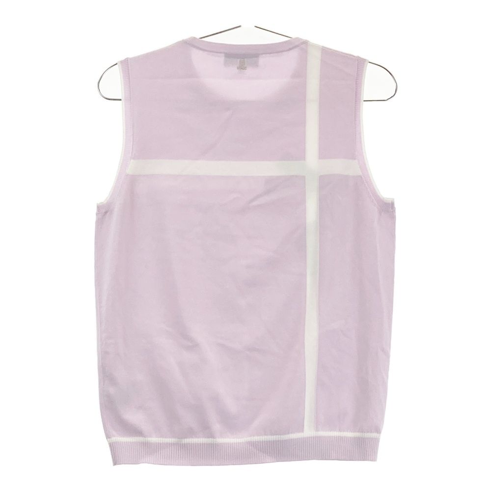 定価38500円【新品】レディース38ランバンスポール リボン付きニット サイズ：38 LANVIN SPORT ランバン スポール ニットベスト