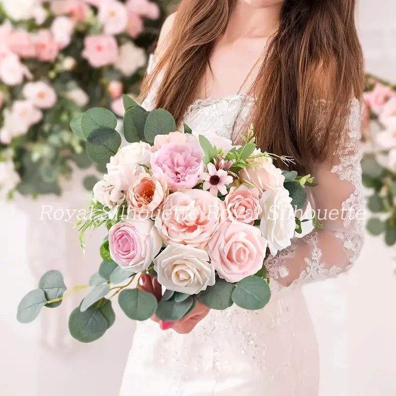 フラワーデコレーション インテリア ピンク フラワー 花 リース 花束 フェイクフラワー 壁掛け ウェディング 前撮り 花嫁 造花 豪華 ガーリー 可愛い 装飾品 壁掛け 結婚式 前撮り お洒落 二次会 披露宴 海外挙式
