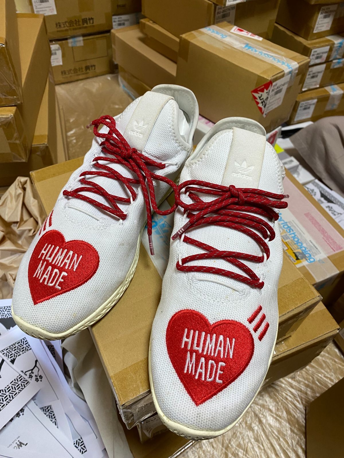 【23.5】新品　TENNIS HU × HUMAN MADE ®︎