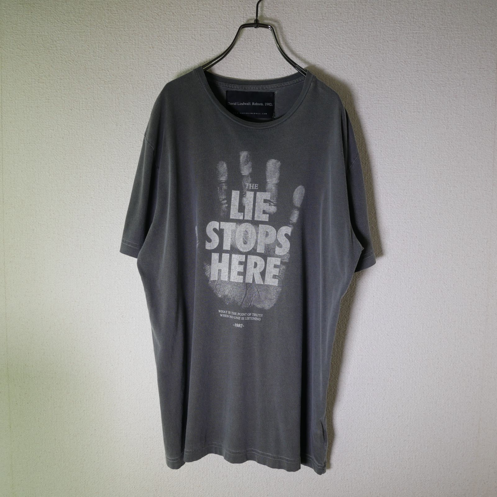 David Lindwall Tシャツ キムタク着用モデル Ron Herman - David lindwall キムタク HERO Tシャツ M 激レアの