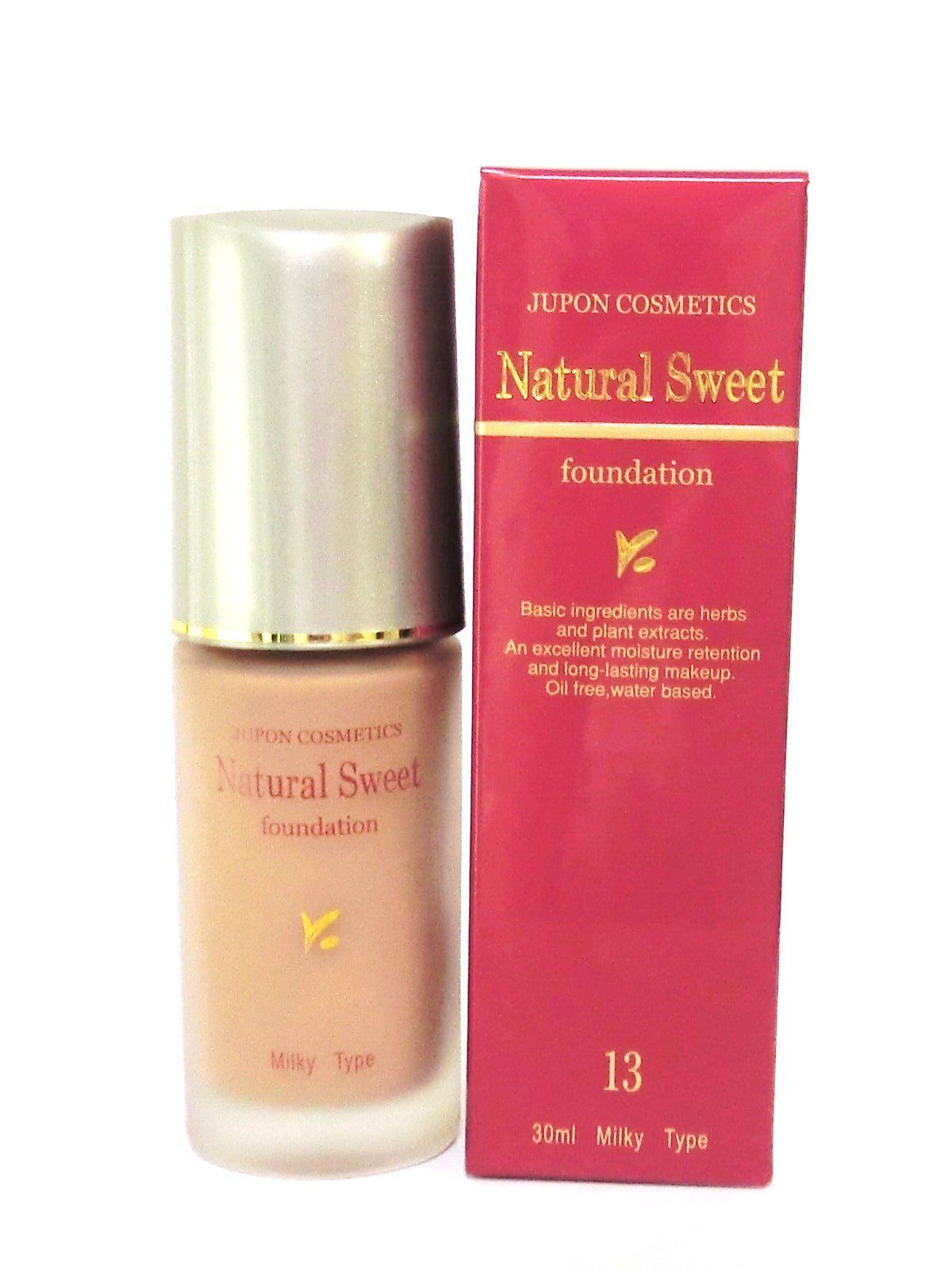 ジュポン ナチュラルスィートファンデーション 13 コーヒーブラウン 30ml