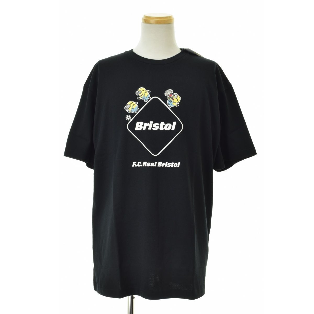 F.C.R.B.×minions】24SS FCRB-240156 MINIONS TEAM EMBLEM TEE半袖T  