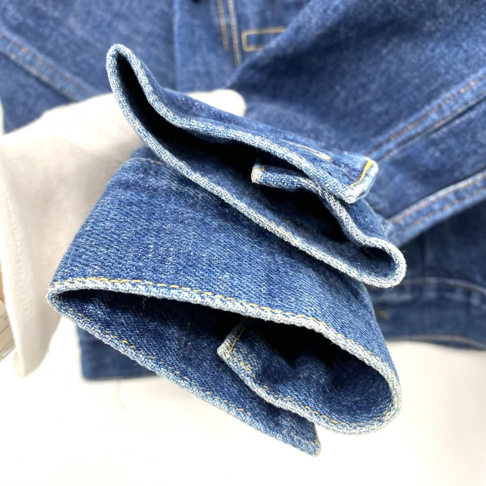 中古】EVISU 初期水牛パッチ 2ndタイプ デニムジャケット サイズ34-36