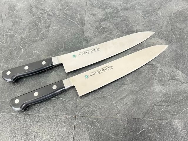 美品 Grand Chef TAKAYUKI 牛刀 240mm 包丁2本セット - メルカリ