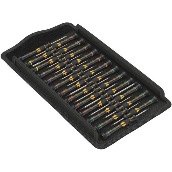 WERA ヴェラ 25本組 電気工事向け ESD精密用 ドライバーセット 収納ケース付 134019 工具 ツール DIY 作業工具 道具