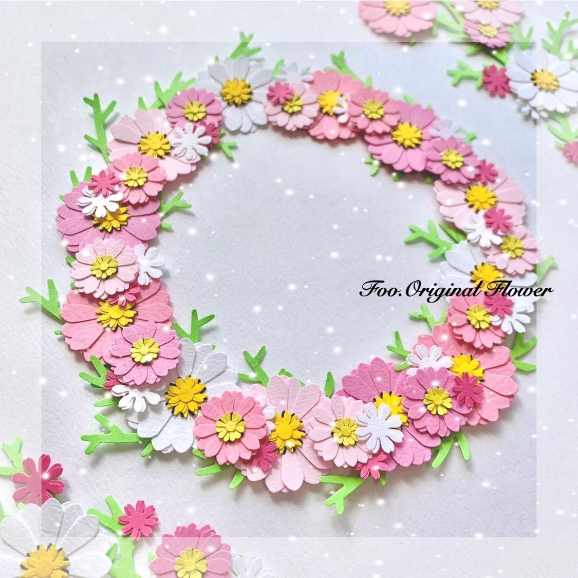 少量】クラフトパンチ コスモス 秋桜 - メルカリ
