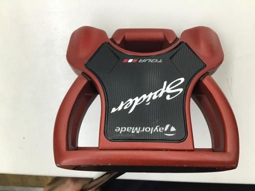 テーラーメイド Spider Tour RED サイトライン センターシャフト 34インチ パター PT スチール フレックスその他 メンズ 男性用 右利き 右用 Cランク ゴルフクラブ