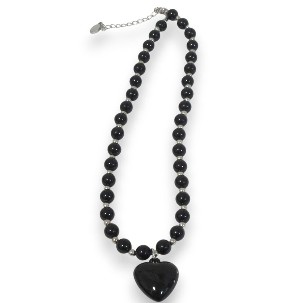 30s スウィートハートジュエリー 小振り ハート チャーム 波