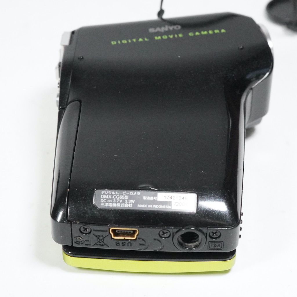 SANYO サンヨー Xacti DMX-CG65 グリーン 動作OK 返金保証 /2181