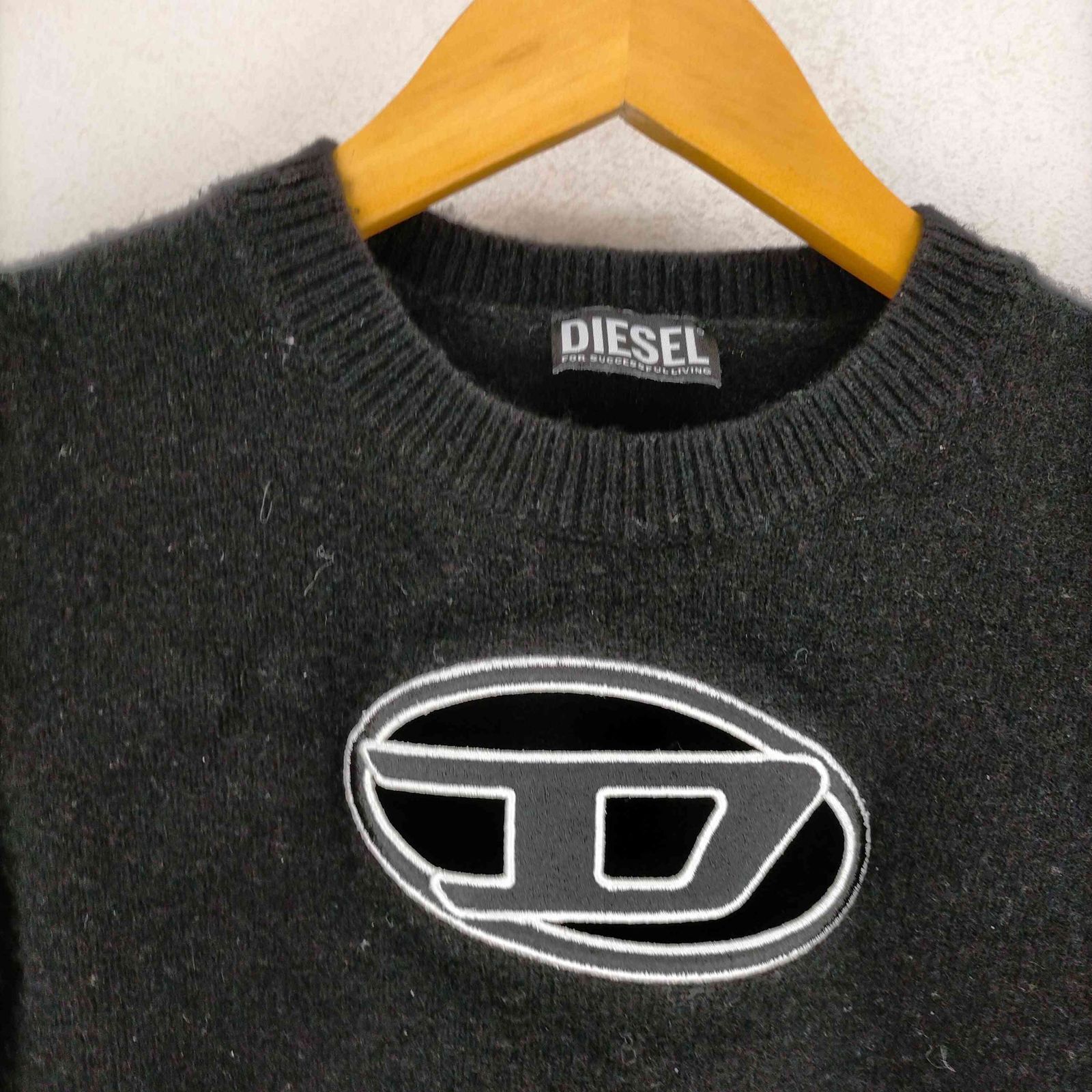 DIESEL 23AW M-AREESA Dロゴ カシミヤウールニット