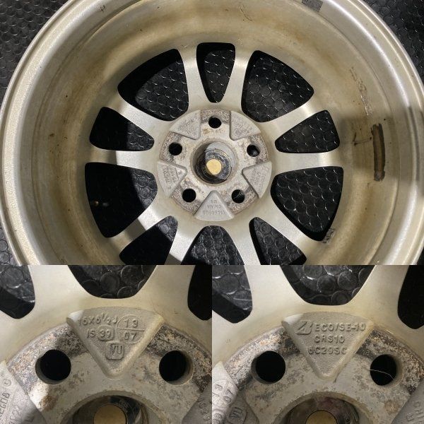 BS BRIDGESTONE ECO FORME SE-10 エコフォルム 16インチ 4本 6.5J5HPCD114.3+39 トヨタ純正ナット必須 アルファード等　(MHZ188) クレジットカード QRコード決済可能 BS BRIDGESTONE ECO FORME SE-10 エコフォルム 16インチ 4本 6.5