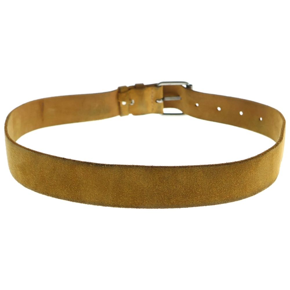 nudie jeans (ヌーディージーンズ) Leather Belt ロゴ バックル レザー