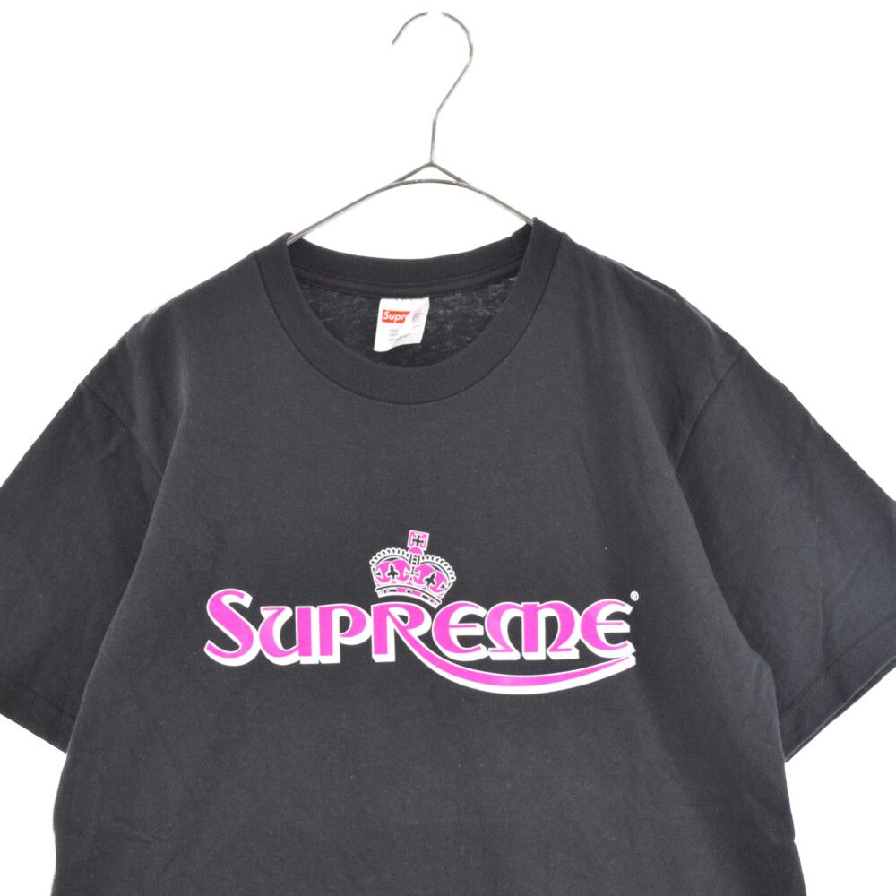 SUPREME (シュプリーム) 23SS Crown Tee Black クラウン 半袖Tシャツ 