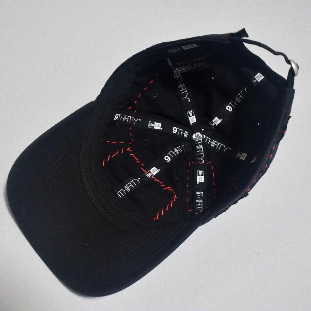 Custom】カスタム 9THIRTY NEW ERA クラスト 刺し子 パッチ