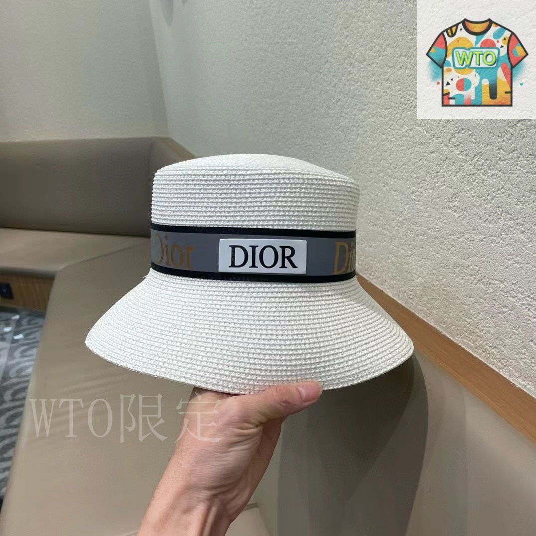 Dior（ディオール） ストローハット03-2 - メルカリ