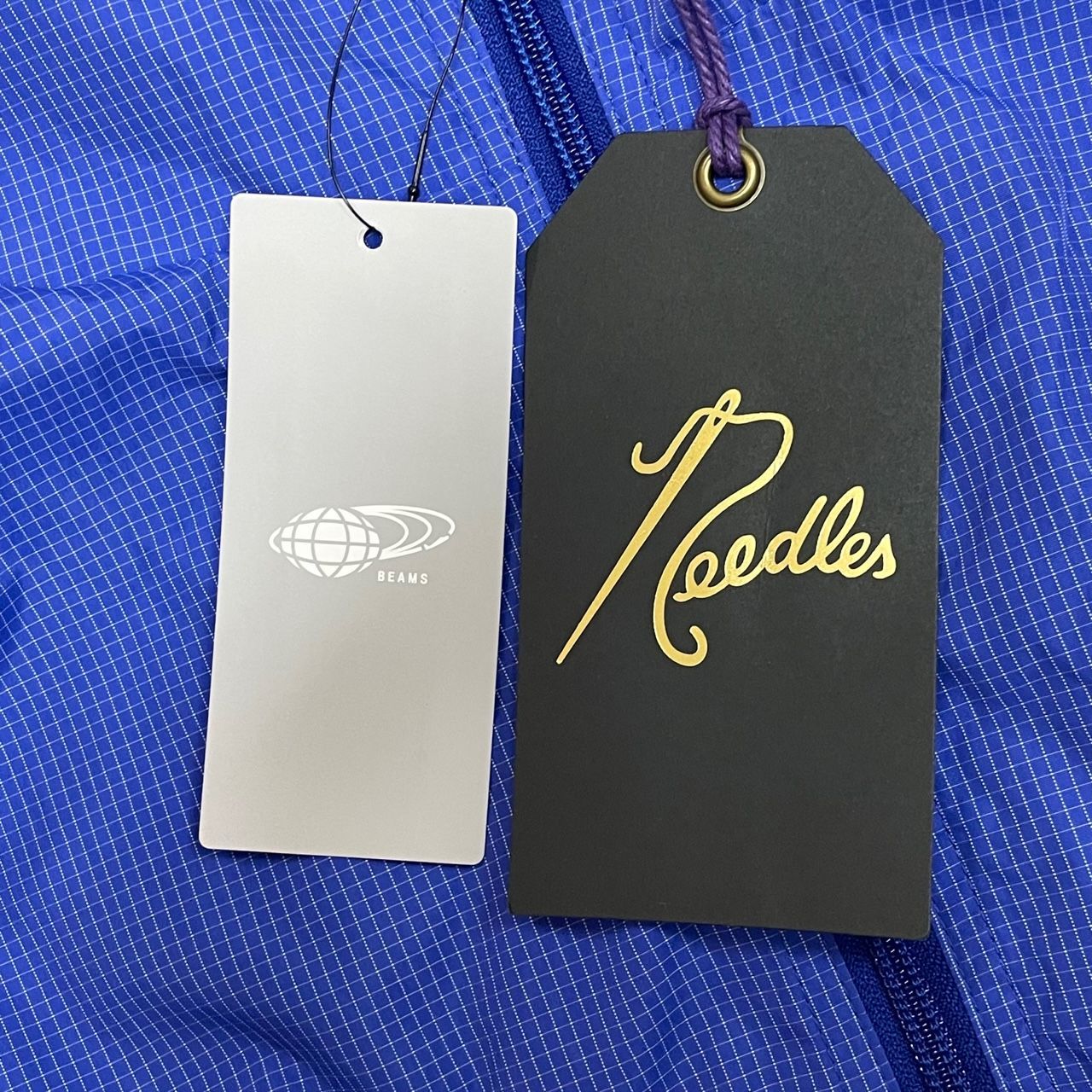 未使用 NEEDLES BEAMS別注 ナイロンジップベスト ニードルス 