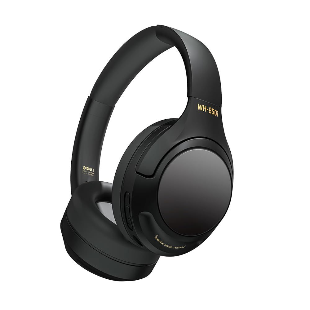【特価セール】密閉型 ノイズキャンセリング Bluetooth 有線無線兼用 低遅延 ワイヤレス 約50時間連続使用 折りたたみ式 ゲーミングヘッドセット PC/スマホ対応 ブームマイク付き okcsc ブラック