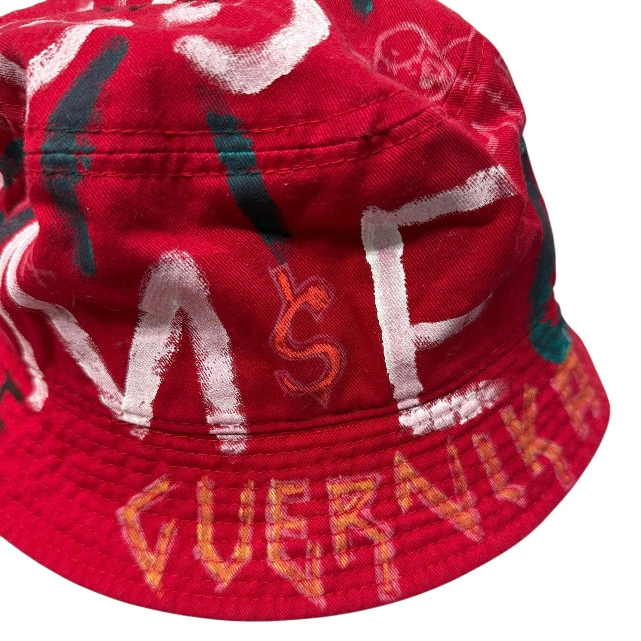 guernika ゲルニカ Hand Painted Hat ハンドペイントバケットハット