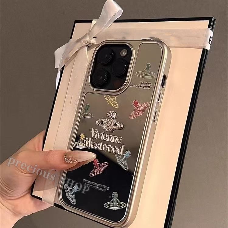 新品未使用 Vivienne Westwood iphone 携帯 ケース スマホケース iPhone16 iPhone15 Pro iPhone14  Pro iPhone13 ケース promax 12 アイフォンケース 立体感　シルバー