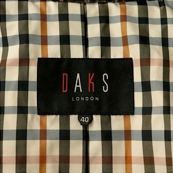 美品 DAKS LONDON ダックス 光沢 撥水シェル ラビットファー付き ダウンコート 茶 ブラウン 40【参考価格￥121,000-】 -  メルカリ