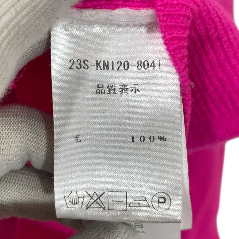 PATOU - 美品 23SS PATOU パトゥ サークルロゴ 長袖 ニット