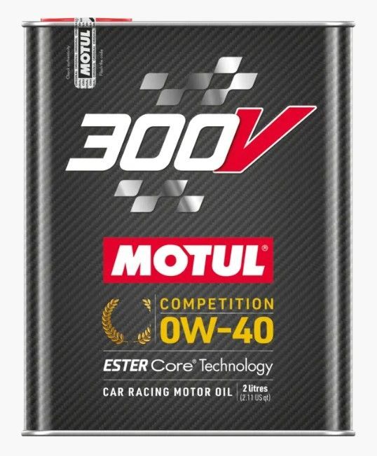 MOTUL 300V COMPETITION 0W-40 ２Ｌ缶 モチュール エステルコア １００％化学合成
