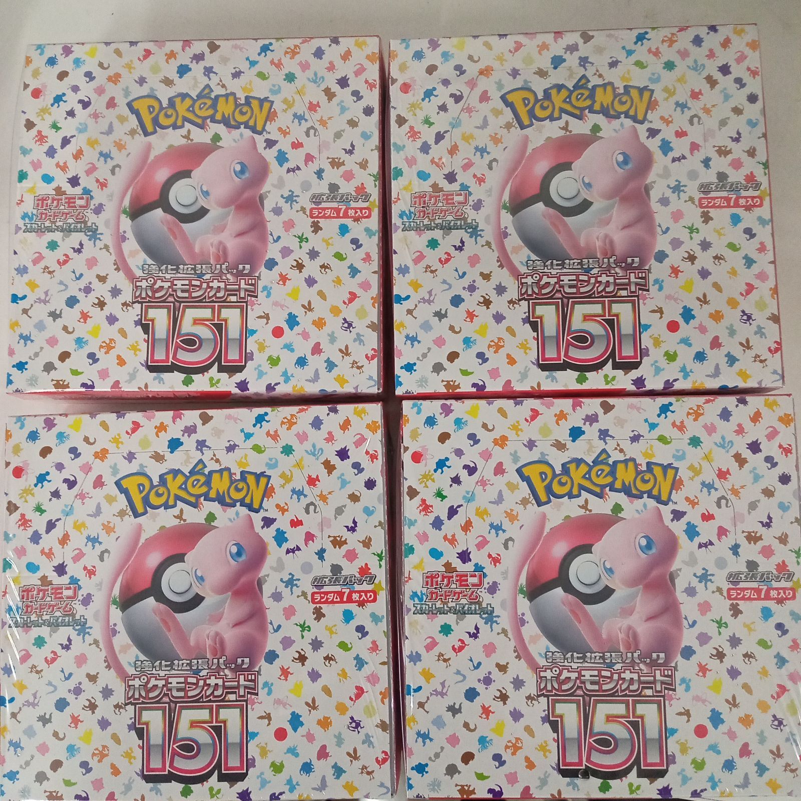 ポケモンカード151 新品未開封シュリンク付き 4BOX | thehcac.org