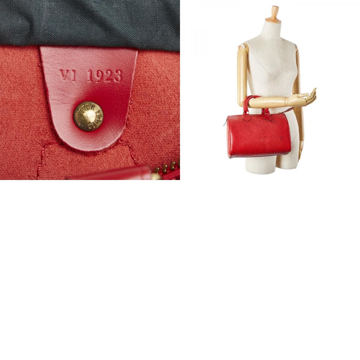 ルイヴィトン エピ レザー ボストンバッグ ハンドバッグ レッド LOUIS VUITTON ルイヴィトン ハンドバッグ エピ スフロ ポーチ