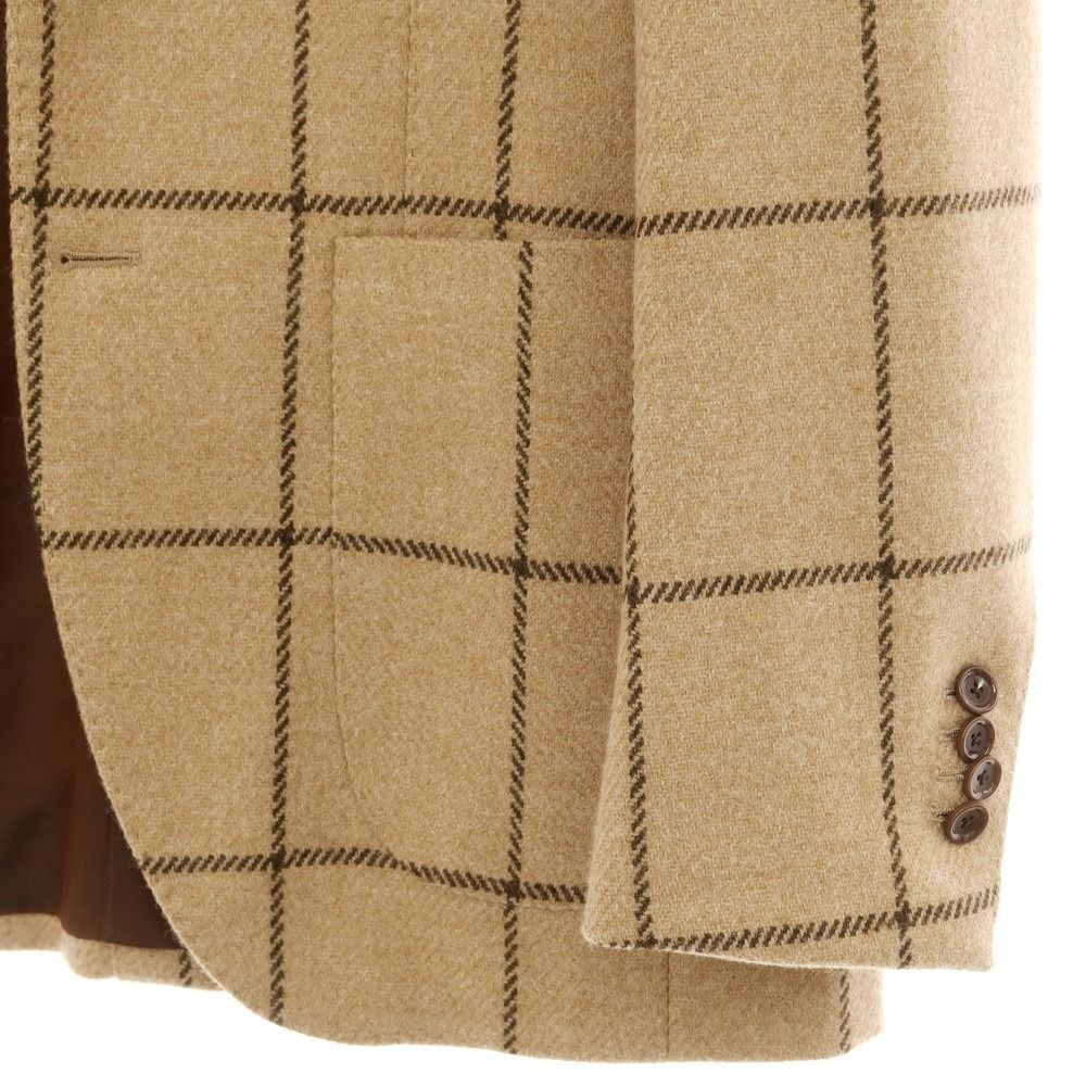 ビームスエフ ジャケット ベージュ ブラウン 美品 BEAMS ウインドウ