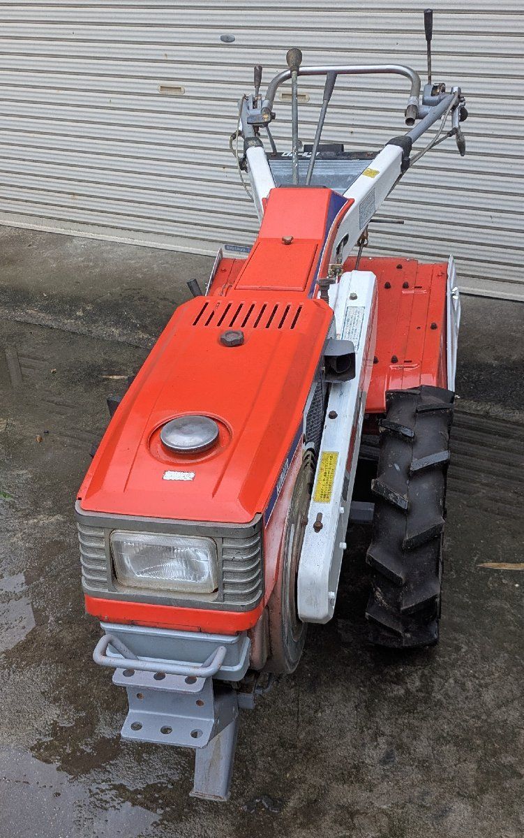 鹿児発 クボタ セル始動 7馬力 ディーゼルエンジン耕うん機K1-70