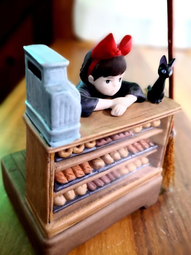 新品 魔女の宅急便 オルゴール 「キキ•店番」