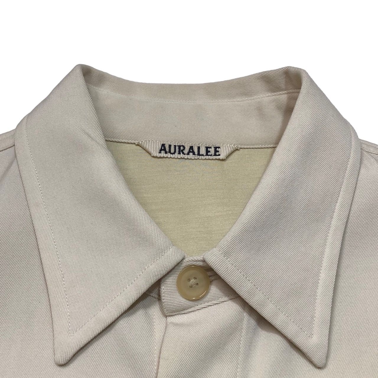 AURALEE / オーラリー ウールマックスギャバジンシャツ　サイズ3 07121504_5d2822df71124.jpg