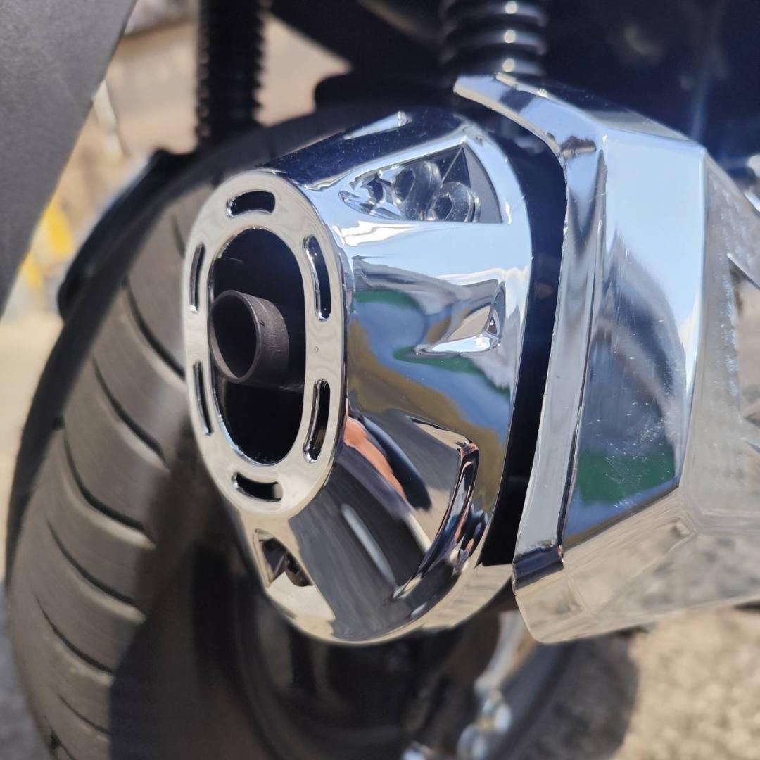 新型PCX(JK05/KF47)NEMOマフラーエンドキャップカーボン色❗️❗️ ホンダ PCX(JK05) PCX160(KF47) カーボン マフラーエンド カバー