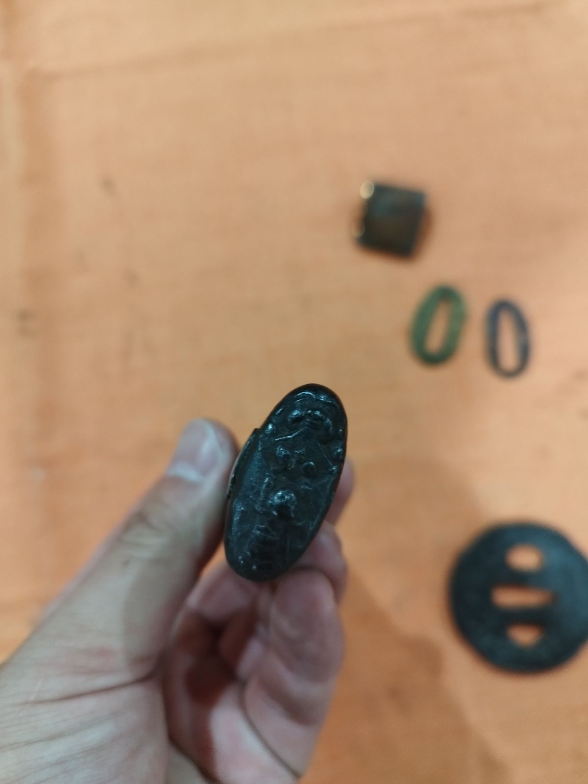 鞘2本 黒塗り約50