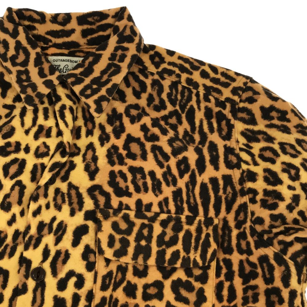 お得HOT WACKO MARIA (ワコマリア) LEOPARD SHIRT レオパード コットン