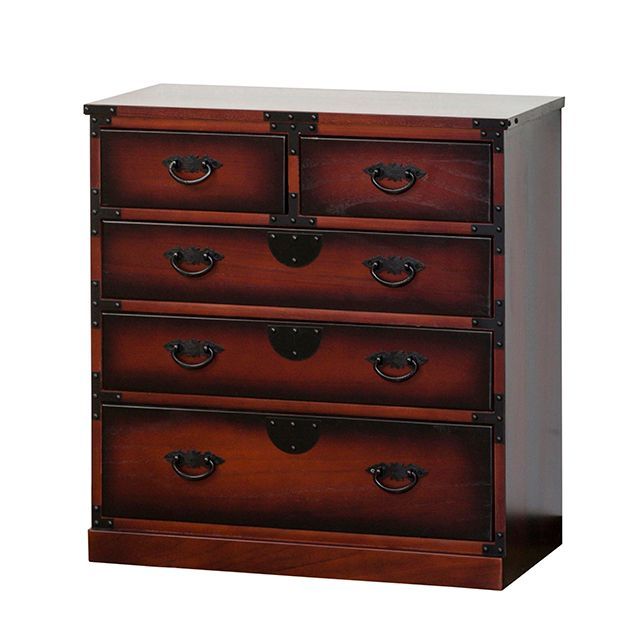 チェスト 桐たんす 民芸調 木製 4段 桐箪笥 引出箪笥 桐タンス 和ダンス 和風 レトロ モダン 収納家具 和モダン 昭和レトロ 和風家具 リビング収納 おしゃれ お洒落 オシャレ 完成