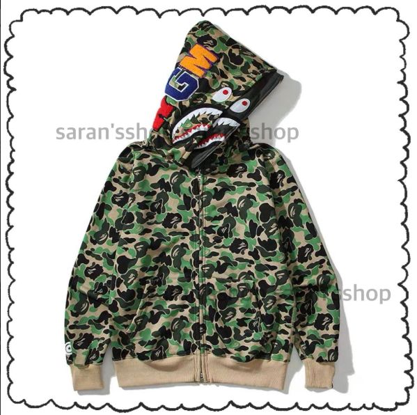 A BATHING APE パーカー M エイプ ベビーマイロ カモフラ A BATHING APE パーカー M エイプ ベビーマイロ カモフラ