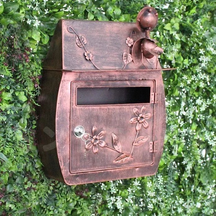 木製メールボックス、工芸品壁掛け屋外メールボックス木製ポストクリエイティブレトロメールボックス : 郵便ポスト 郵便受け メールボックス  ヴィラ屋外メールボックス木製ポストボックス住宅用エクスプレス文書受信壁掛けメールボックス 郵便ボックス メールボッ 宅配ボックス :  DIY・工具・ガーデン