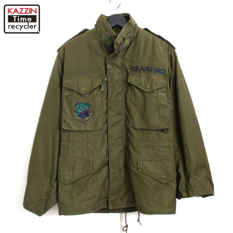 60s USA製 vintage U.S.AIR.FORCE ライナー付き M-65 3rd