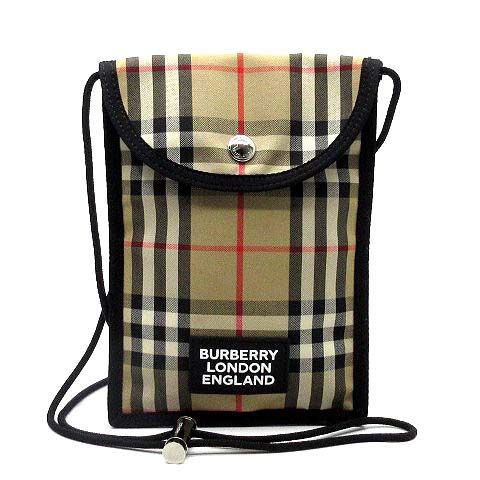 バーバリー BURBERRY ノバチェック サコッシュ フォンケース スマホ  