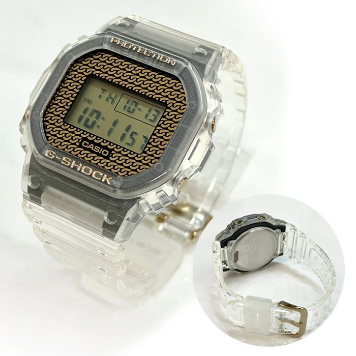 G-SHOCK デジタル腕時計 ゴールド DWE-5600HG G-SHOCK、ゴールド×ブラックでHip Hopスタイルをイメージした