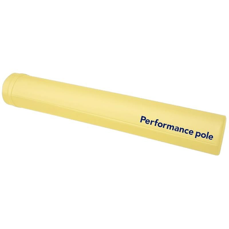 日本 メーカー uFit Performance Pole ストレッチ用ポール プロアスリート 水谷隼 愛用 痛くない 98cm ロング 耐荷重 100kg EPE カバー付き PVC 使い方動画 イエロー オガトレコラボ 0
