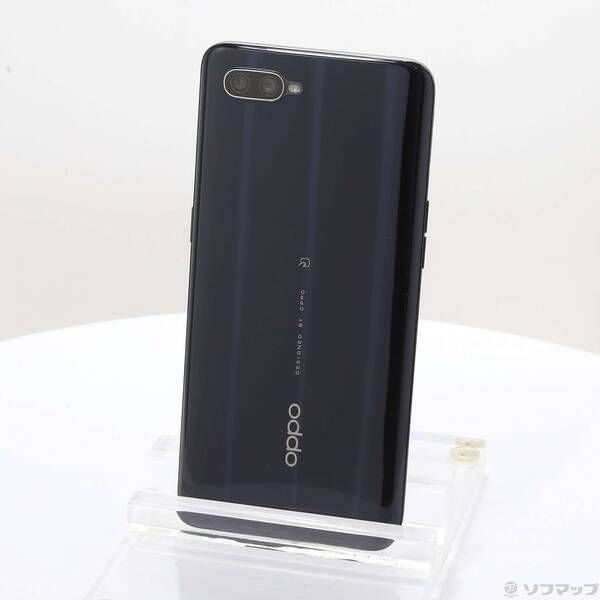 品〕 Reno A 64GB ブラック CPH1983 SIMフリー【349】 【公式通販】