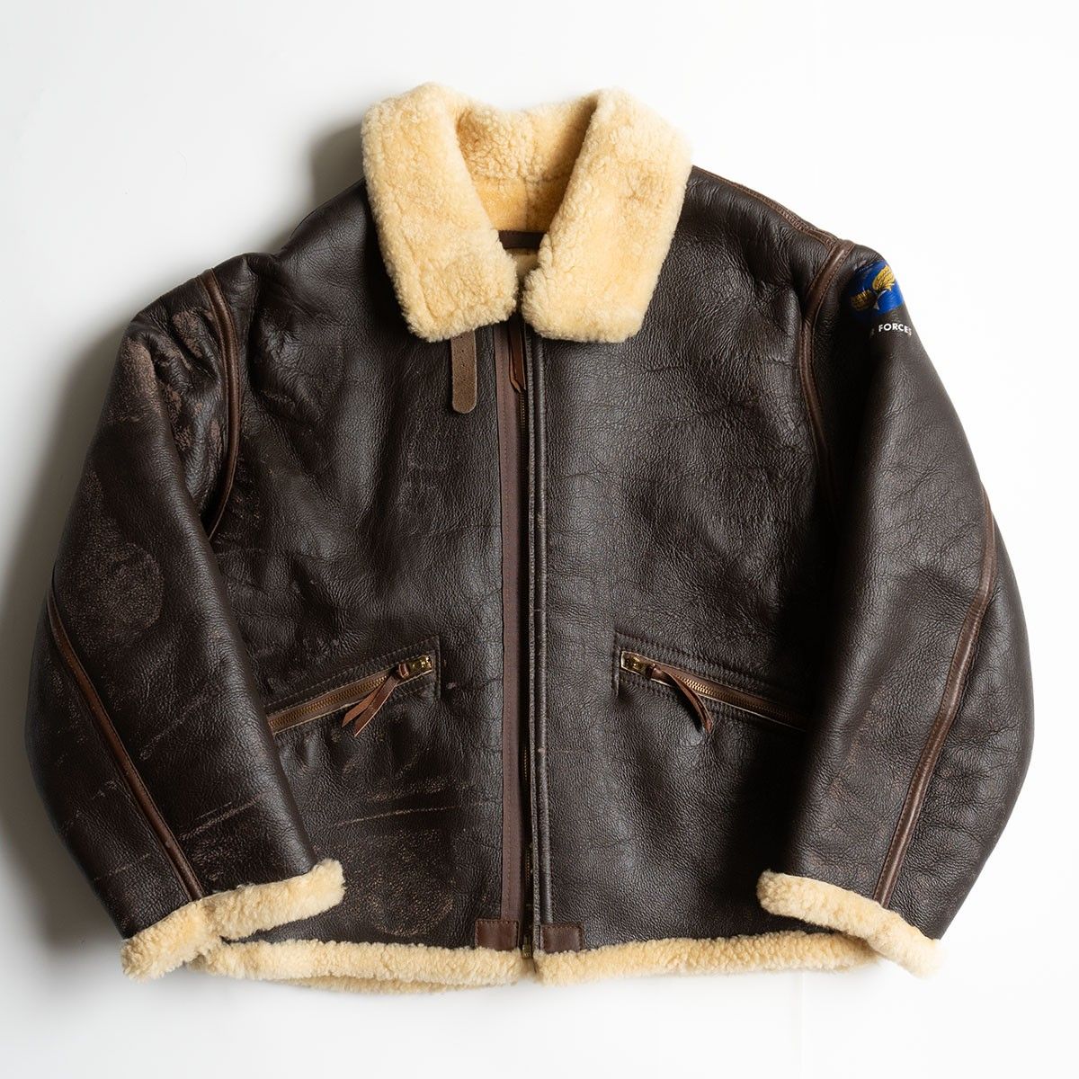 旧マッコイ】REAL MCCOY'S【D-1 フライト ジャケット/加工モデル