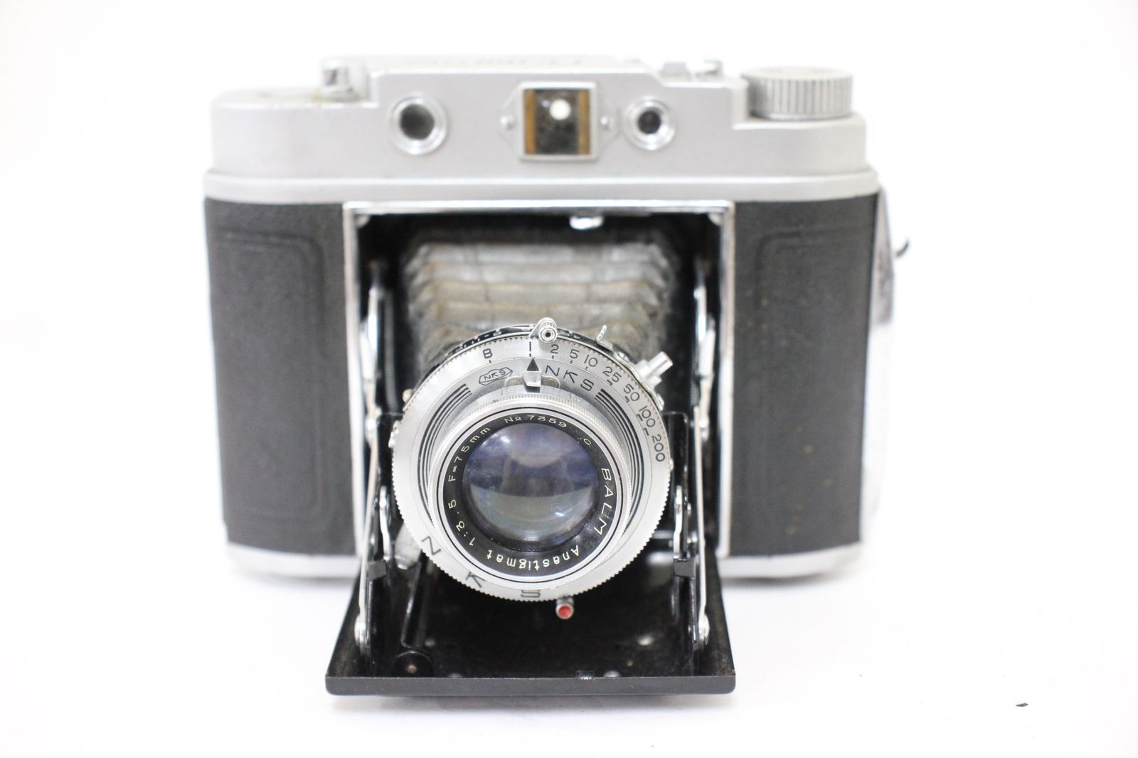 訳あり品】 Balm six MODEL-1 Anastigmat 75mm F3.5 蛇腹カメラ